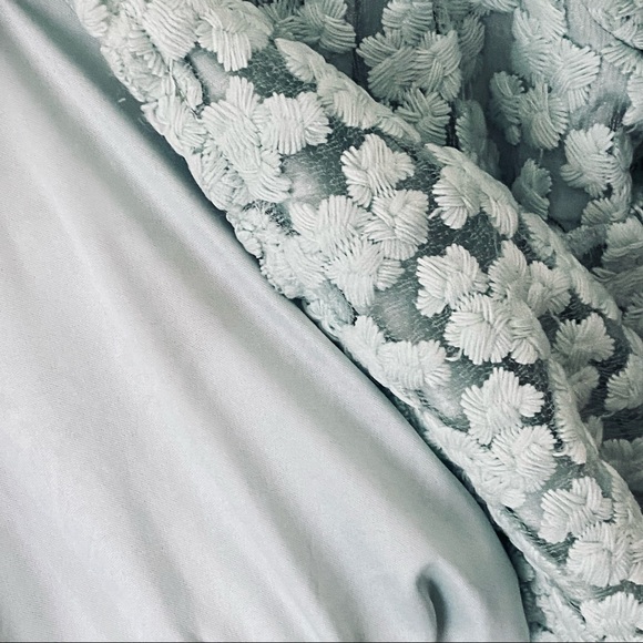 Marc Nee York  fully lined lime green XS lace short sleeve top - Picture 5 of 7